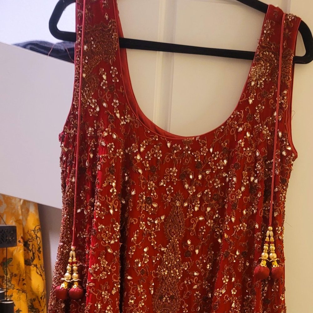 Vintage Hand Embroided Dress Kameez Top